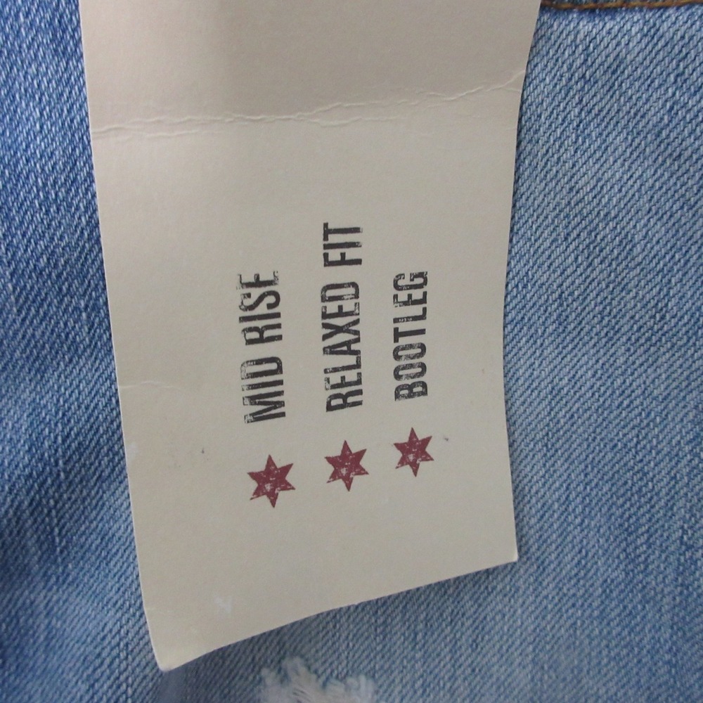 Vintage Lucky Brand Jeans Dungaree Easy Rider Bootleg Distressed Button‎ Fly USA - Picture 7 of 14
